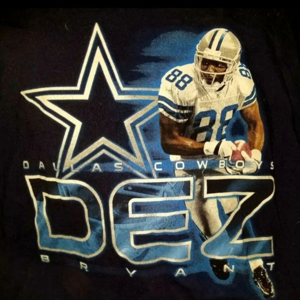 Dallas cowboys Dez Bryant t shirt XL navy blue 88